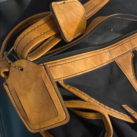 Vintage Stradellina Black Messenger Bag - Picture 8 of 9